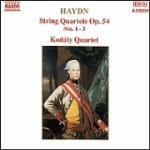 Quartetti op.54 n.1 n.2, n.3 - CD Audio di Franz Joseph Haydn