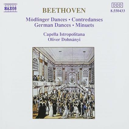 Modlinger Tanze - CD Audio di Ludwig van Beethoven