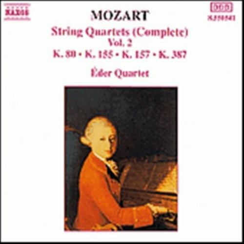 Quartetti per archi n.1, n.2, n.4, n.14 - CD Audio di Wolfgang Amadeus Mozart,Eder Quartet