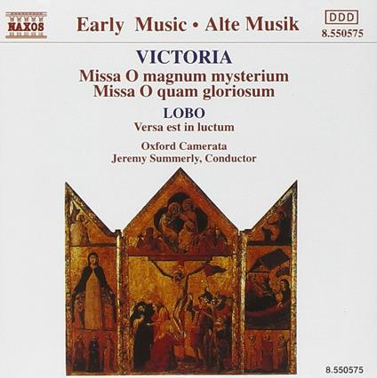 Ave Maria - Missa O Magnu Mysterium - Missa O Quam Gloriosum - CD Audio di Tomas Luis De Victoria
