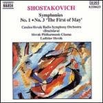 Sinfonie n.1, n.3 - CD Audio di Dmitri Shostakovich,Slovak Radio Symphony Orchestra,Czecho-Slovak Radio Symphony Orchestra,Ladislav Slovak
