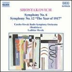 Sinfonie n.6, n.12 - CD Audio di Dmitri Shostakovich,Ladislav Slovak,Czecho-Slovak Radio Symphony Orchestra