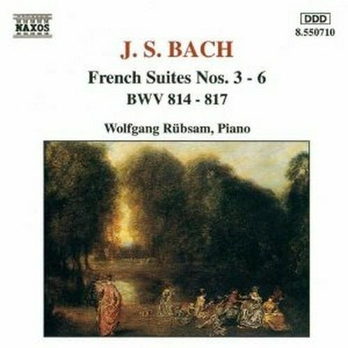 Suites francesi n.3, n.4, n.5, n.6 - CD Audio di Johann Sebastian Bach,Wolfgang Rübsam