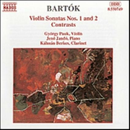 Sonate per violino n.1, n.2 - Contrasti - CD Audio di Bela Bartok