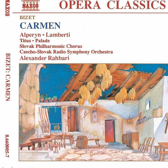 Carmen - CD Audio di Georges Bizet,Slovak Radio Symphony Orchestra,Alexander Rahbari