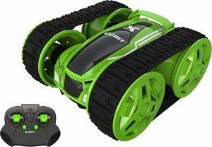 Exost Mini Carro Armato Acrobatico Radio Controllato Verde e Nero - 7