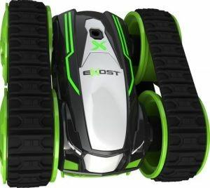 Exost Mini Carro Armato Acrobatico Radio Controllato Verde e Nero - 8