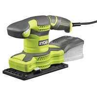 Levigatrice Vibrante Ryobi RSS280-S - 280W, 1/3 Foglio, Con Aspirazione Polvere E Borsa Trasporto