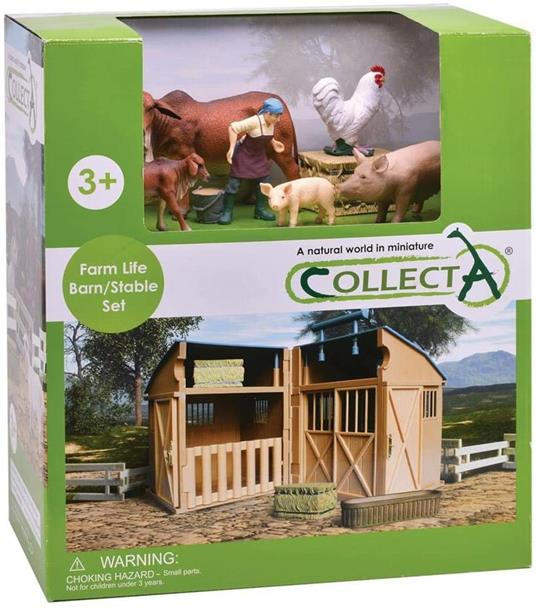 Collecta 84137-Fattoria Playset Con Animali - 2