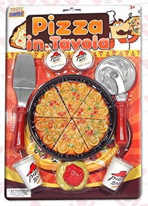 Pizza in tavola