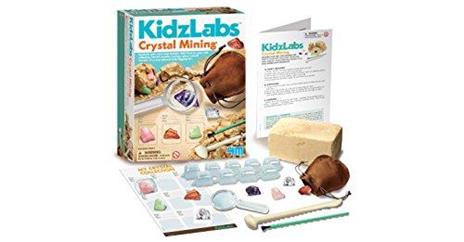 Kit Estrazione Cristalli. Crystal Mining 4M Giochi Educativi Idee Regalo - 4