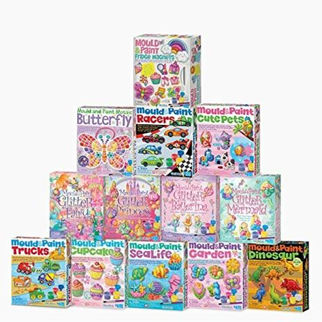 Modella E Colora Racer Kit Artistico 4M Mould & Paint - 5