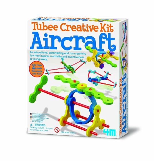 Kit Crea Aerei. Creative Strawkit Aircraft 4M Giochi Educativi - 3