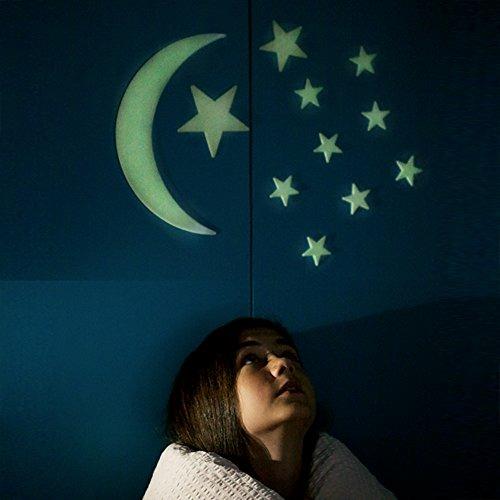 4 M Set 20 Stelle+9 Pianeti Luminosi Appendibili Glow Planets& Nova Stars - 4