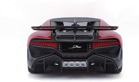Bburago Bugatti Divo: 18-11045R - Modellino auto in scala 1:18, porte e cofano apribile, 25 cm, rosso - 3
