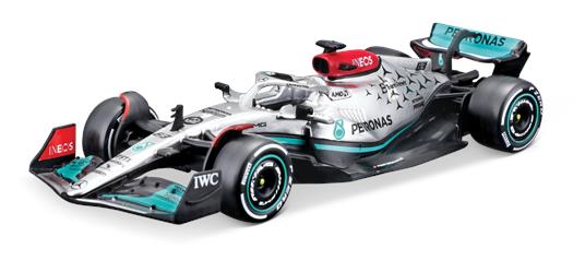 Bburago: Mb F1 W13 E Performance (2022) #63 (Russell) -1:43