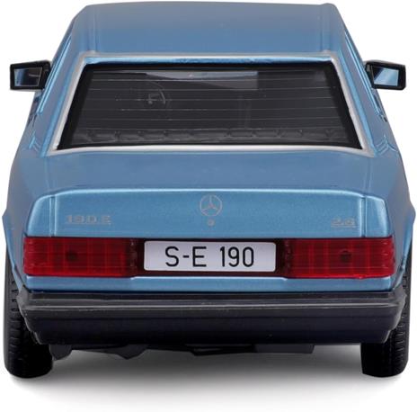 Auto 1:24 Mercedes Benz 190 E2.6 Blue - 3