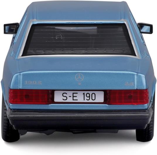 Auto 1:24 Mercedes Benz 190 E2.6 Blue - 3