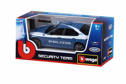 Bburago Alfa Romeo Giulia 2016 Polizia 1:43