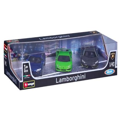 Set auto modelli 3 pz LAMBORGHINI scala 1:43 18 30432