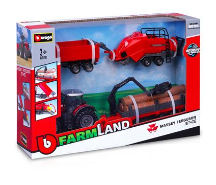 Bburago: Playset Trattori 10 Cm (Assortimento)