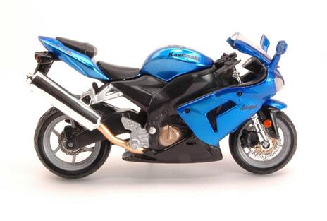 Kawasaki Ninja Zx-10R Motorbike 1:18 Model Bu51014 - 2