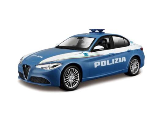 Bburago: Pull Back Alfa Romeo Giulia Polizia