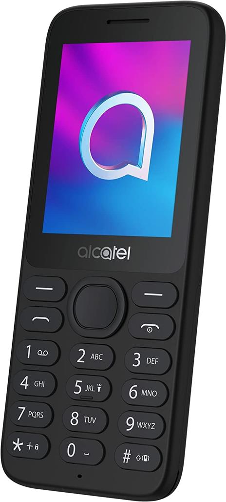 Alcatel 3080G - Telefono Cellulare 4G, Display 2.4" a Colori, Bluetooth, Fotocamera, Volcano Black [Italia] - 6