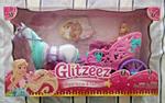 Playset Glitzeez Carrozza Con Bambola
