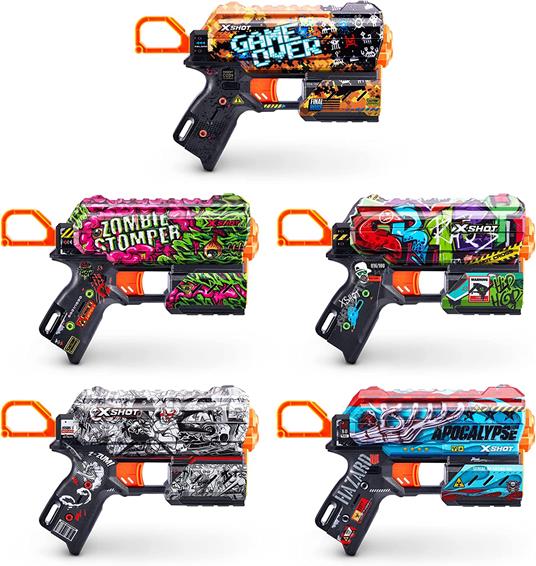 X-Shot Skins - Flux Con 8 Dardi