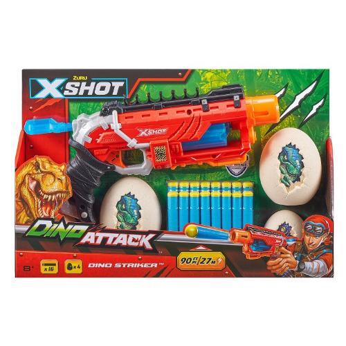 Pistola giocattolo X SHOT Dino Attack Dino Striker Assortito 4860