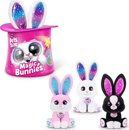 Zuru Magic Bunny Interattivo con Bacchetta Magica e Accessori 35cm