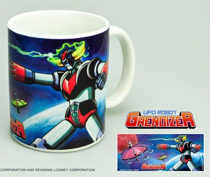 High Dream Mug Tazza In Ceramica Grendizer & Blaki Ship Prima Colazione