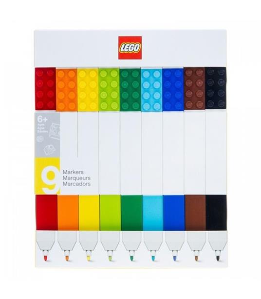 Set Evidenziatori Lego. Multicolour - 4