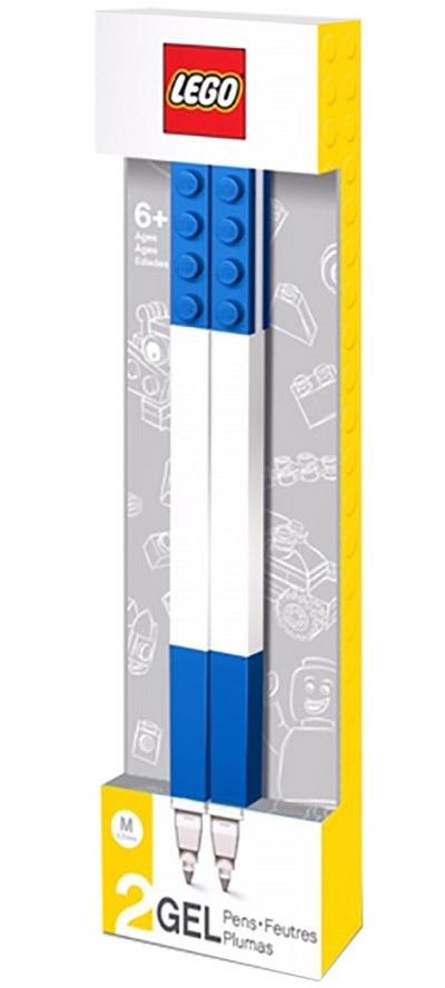 Penna Gel Pen LEGO Blu. Confezione 2 pezzi