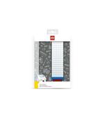 Lego Quaderno A5 Rigo 1 R Con Elastico Costruibile Colore Grigio
