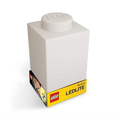 LEGO Classic 1x1 Brick Silicone NiteLite White