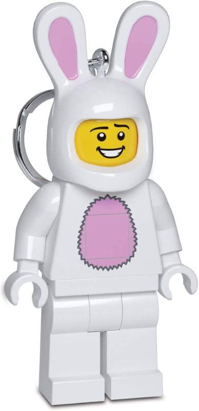 Portachiavi Bunny white (Coniglio bianco) con torcia - Lego LGL-KE73H
