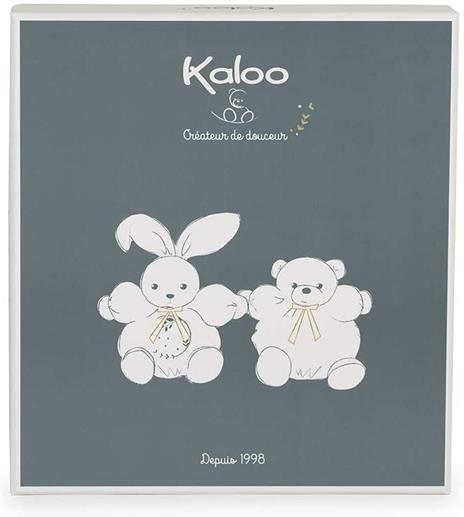 KALOO- Perle-Peluche Coniglio rotondo-20 cm, Colore Rosa, K969955 - 6