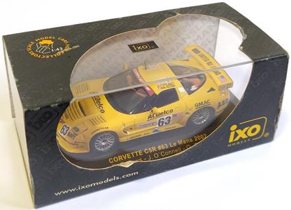 Ixo Models 1/43 Corvette C5R #63 Le Mans 2002 Fellows O''Connell Gavin