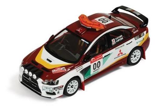 Ram454 Mitsubishi Lancer Evo X N.00 Safety Car R.Japan 2008 Myoshi-Hayash 1.43 Modellino Ixo Model