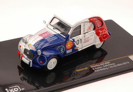 Citroen 2Cv #201 Raid Beijing Ho Chi Min 2013 B. Peres / A.M. Peres 1:43 Model Rac241Sp - 2