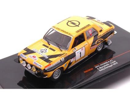 IXO MODEL RAC383A OPEL ASCONA N.1 RALLY PORTUGAL 1974 WARMBOLDT/TODT 1:43 Modellino