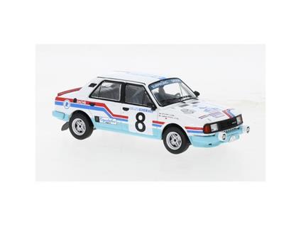 IXO MODEL RAC408A.22 SKODA 130 L N.8 RALLY BOHEMIA 1988KRECEK/MOTL 1:43 Modellino