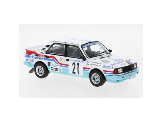 IXO MODEL RAC408C.22 SKODA 130 L N.21 RALLY BOHEMIA 1988SIBERA/GROSS 1:43 Modellino