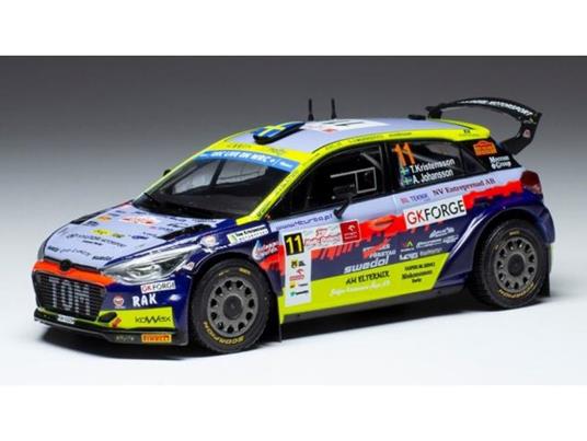 IXO MODEL RAM859 HYUNDAI i20 R5 N.11 RALLY POLEN 2022KRISTENSSON/JOHANSSON 1:43 Modellino