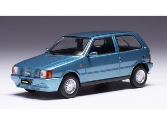 IXO MODEL CLC524 FIAT UNO 1983 MET.BLUE 1:43 Modellino