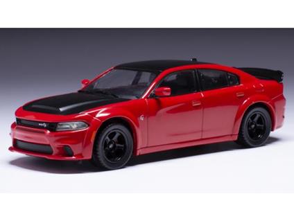 IXO MODEL CLC534 DODGE CHARGER SRT HELLCAT 2021 RED 1:43 Modellino