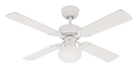 Westinghouse 7218540 Ventilatore a Soffitto Vegas, Metallo, 60 watts, Bianco - 2