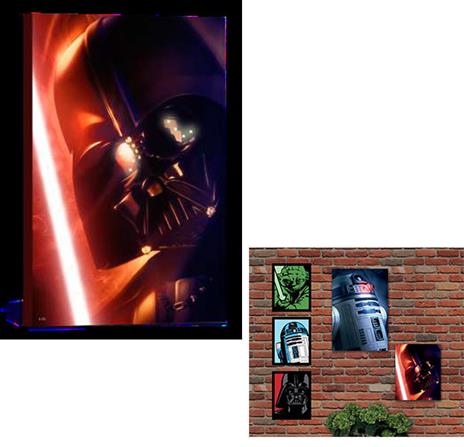 Quadro Luminoso Star Wars - Darth Vader